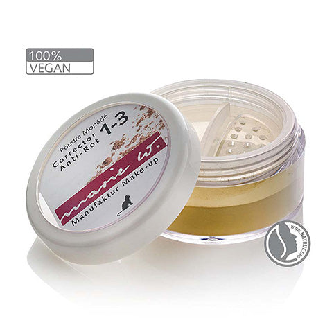 Grüner Corrector 1-3 | Anti-Rot Puder