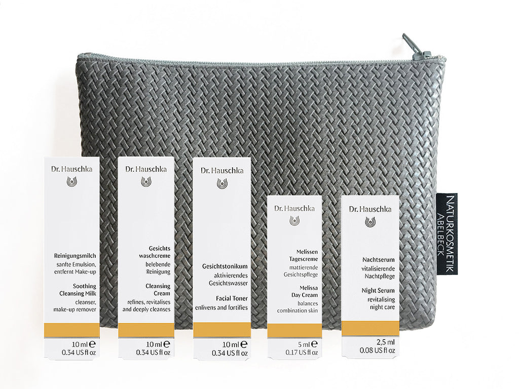 Naturkosmetik Abelbeck Set Mischhaut | Test & Travel Bag